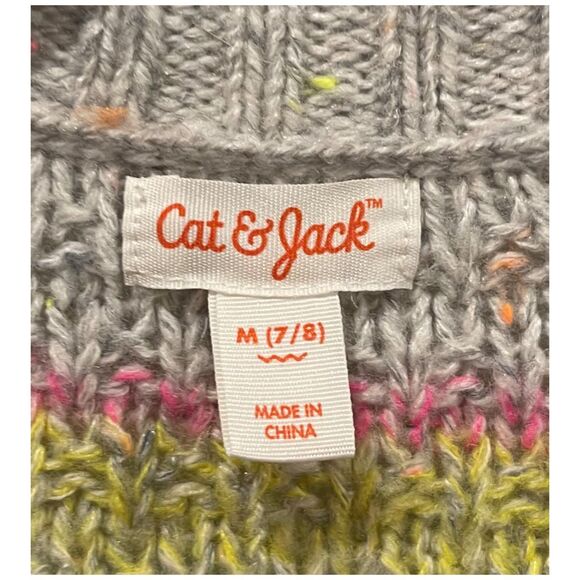 CAT AND JAKE Long Sleeve Cozy Multicolor Cardigan - Picture 2 of 3